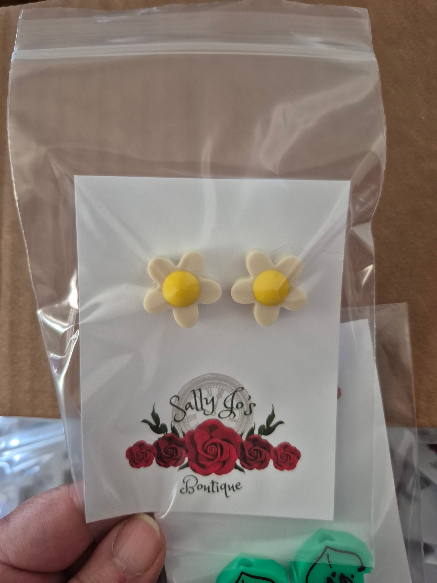3 d Printed Hoodie Charms  Flower