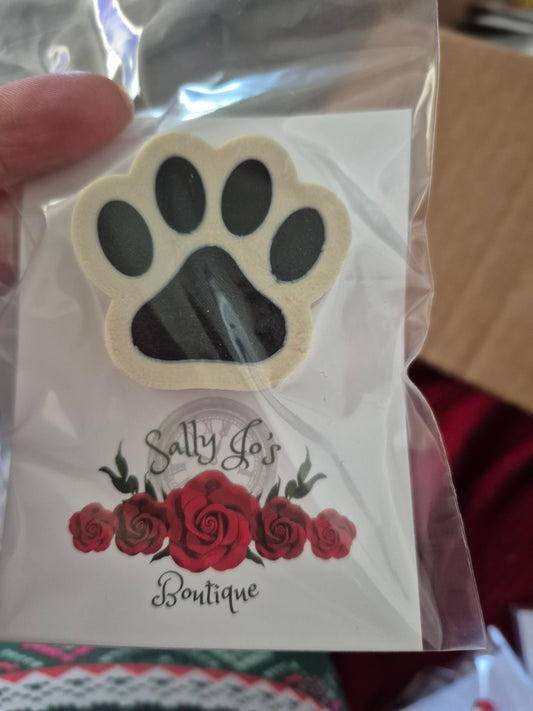 3 d Printed Straw Holder Paw