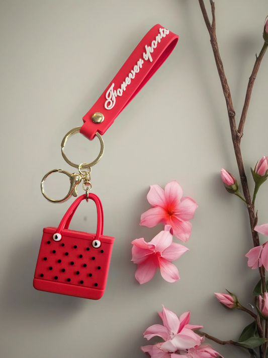 Red Crock Bag Keychain