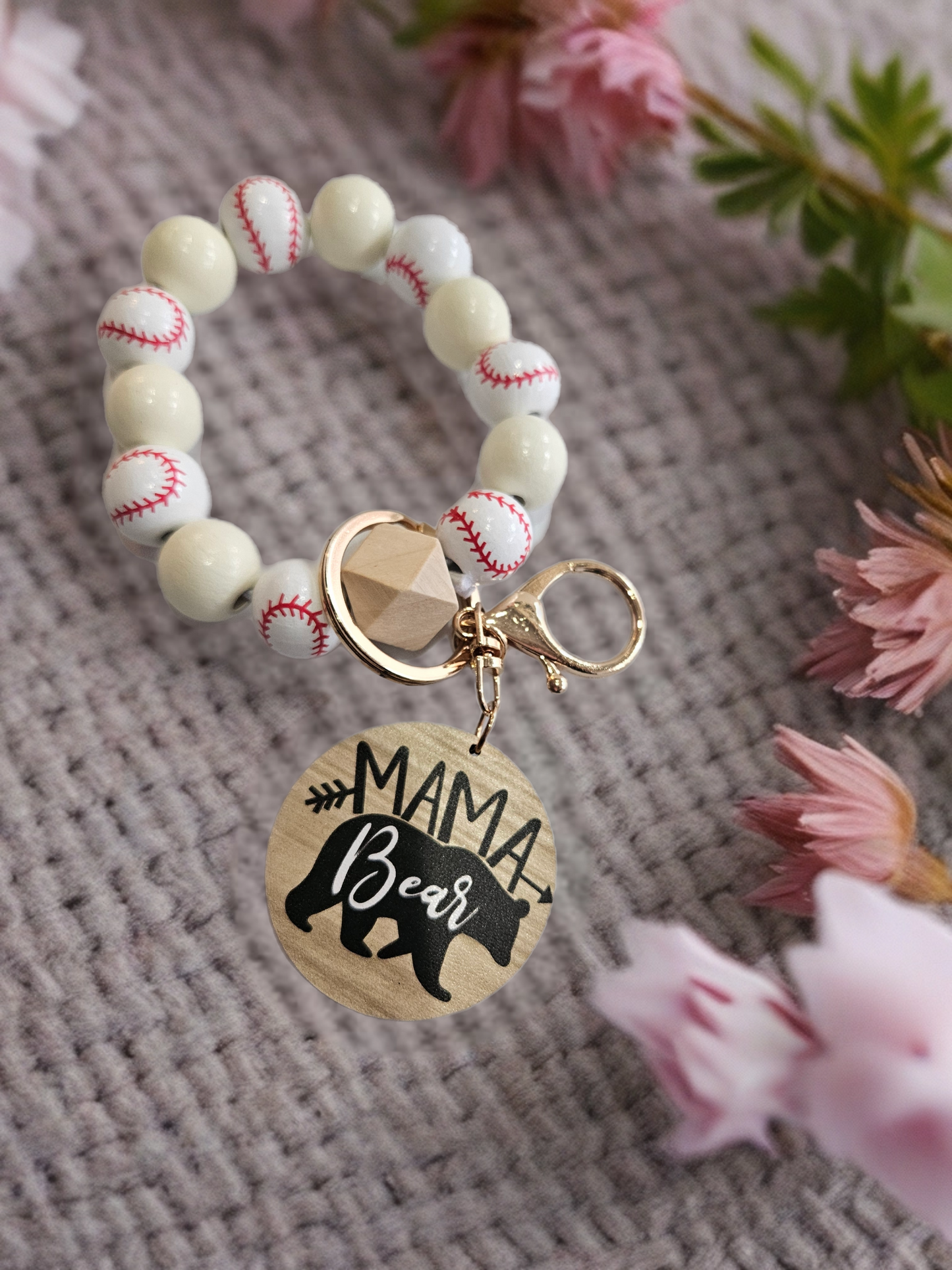 Baseball Keychain